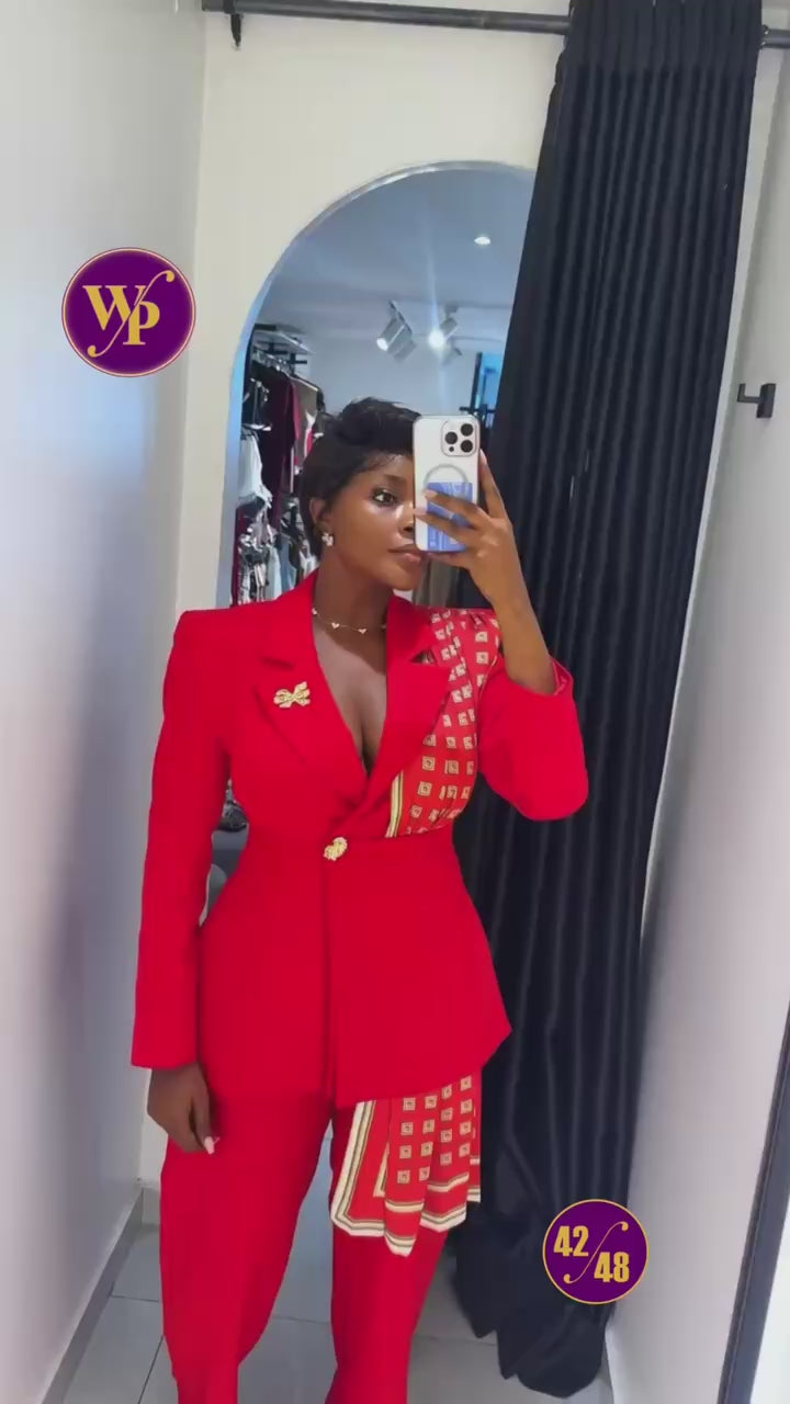 Aaliyah Classy Suit Set